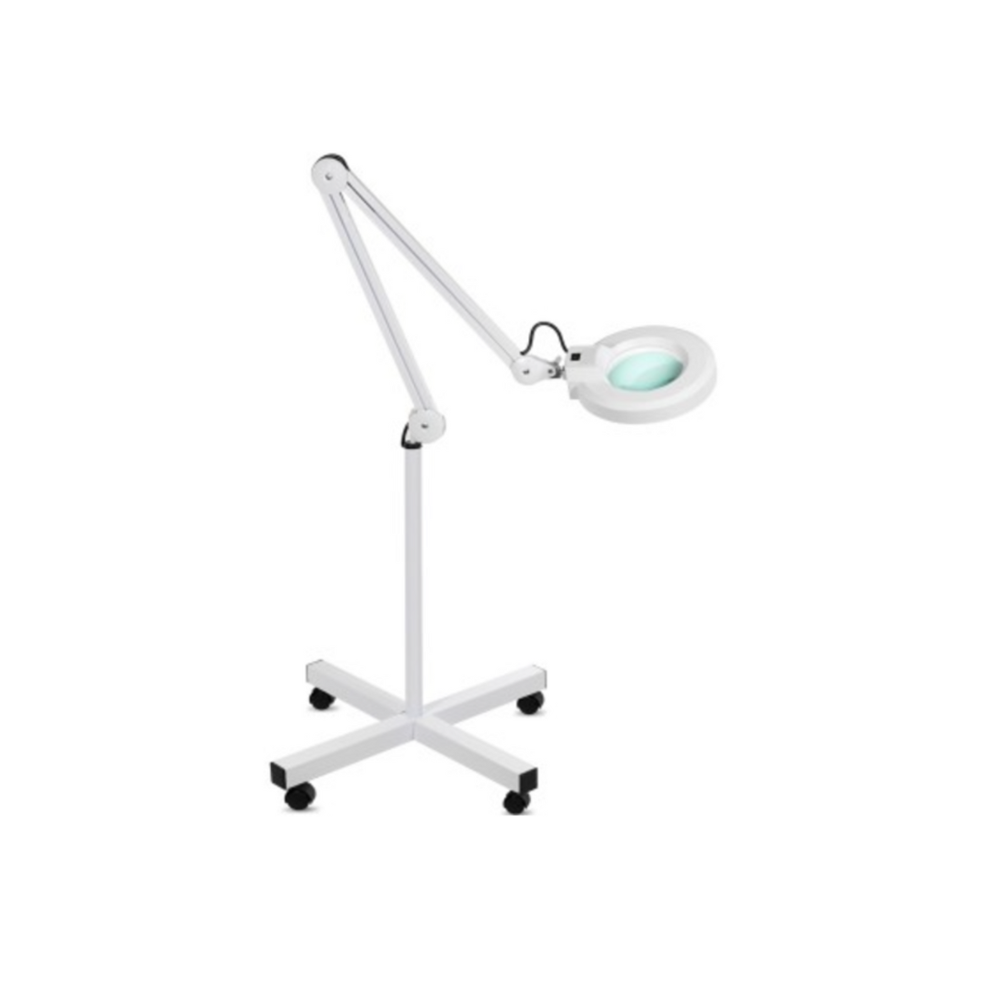 LUPA LED PEDESTAL ALUMINIO 5 DIOPTRIAS